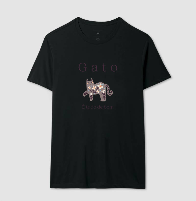 Camiseta Gato é Tudo de Bom