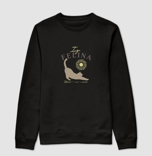 Moletom Ioga Felina