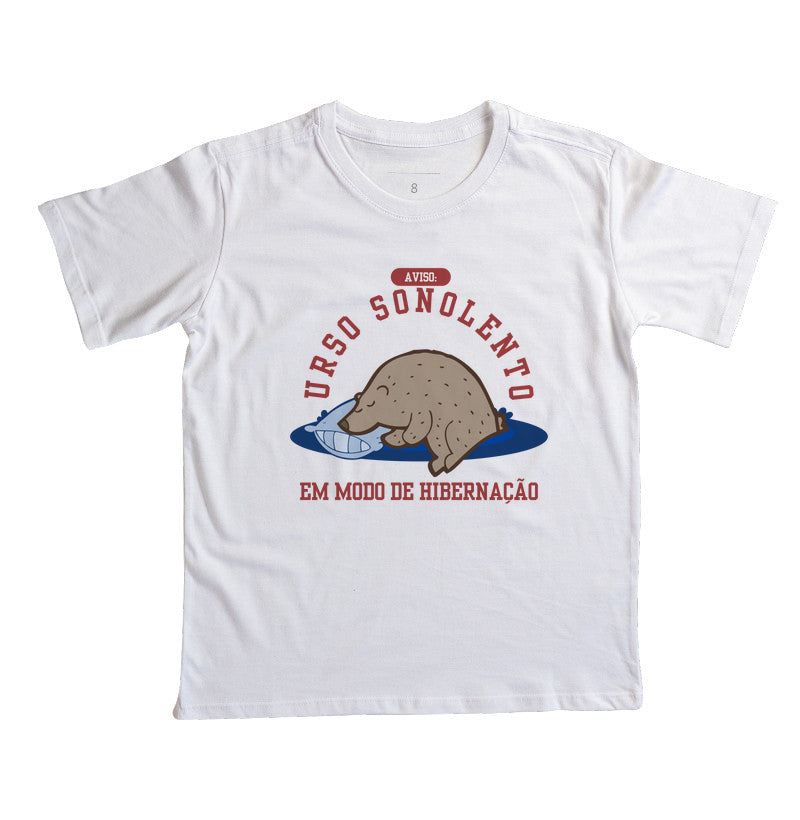 Camiseta Urso Sonolento