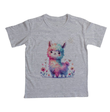 Camiseta Pequena Lhama