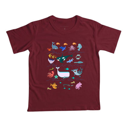 Camiseta Zonas do Oceano