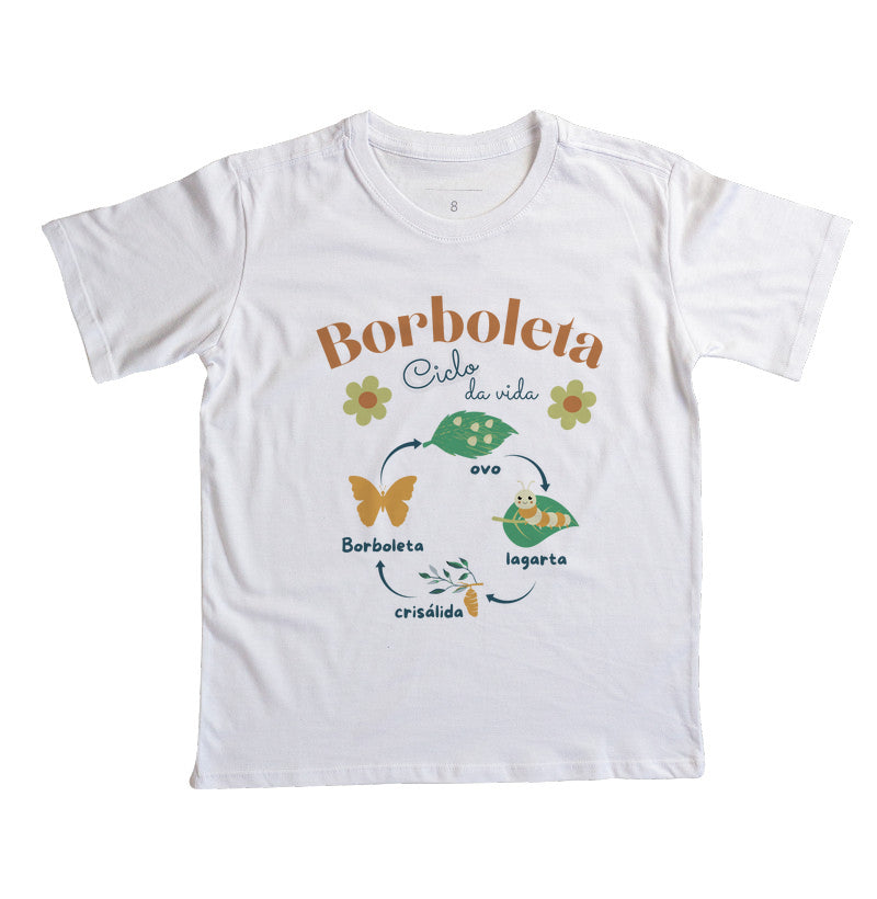 Camiseta ciclo da vida