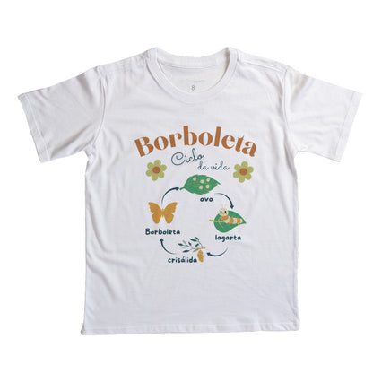 Camiseta ciclo da vida