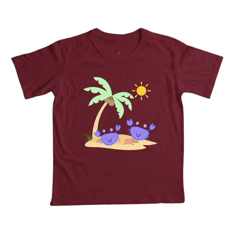 Camiseta Caranguejos Amigos