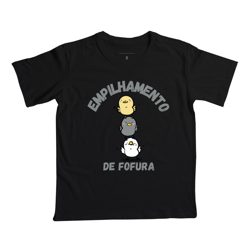 Camiseta Empilhamento de Fofura