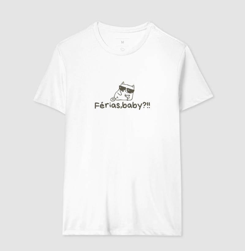 Camiseta Férias,baby?!!