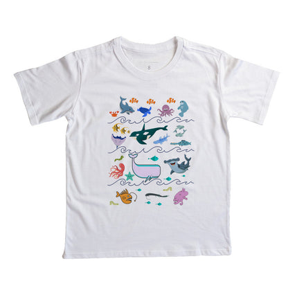 Camiseta Zonas do Oceano