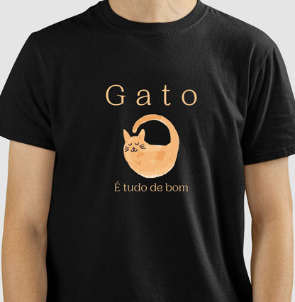 Camiseta Gato é Bom Demais