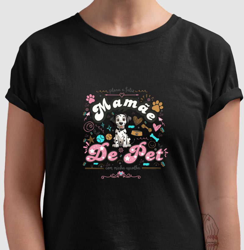 Camiseta Mamãe de Pet
