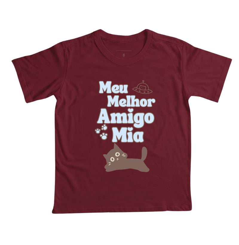 Camiseta Meu Melhor Amigo Mia
