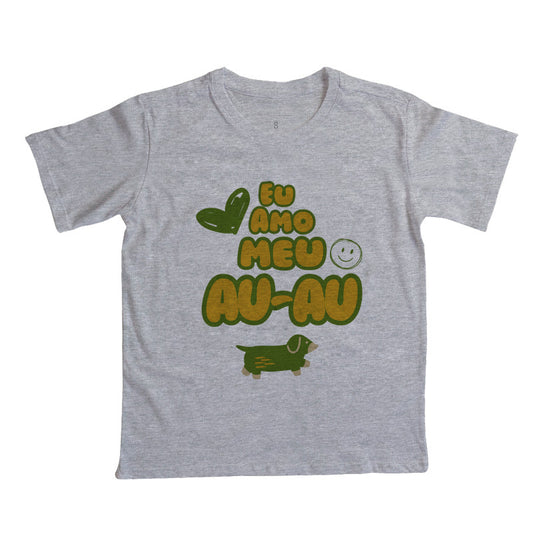 Camiseta Eu amo meu au-au