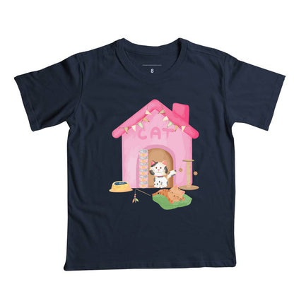 Camiseta Cat Home