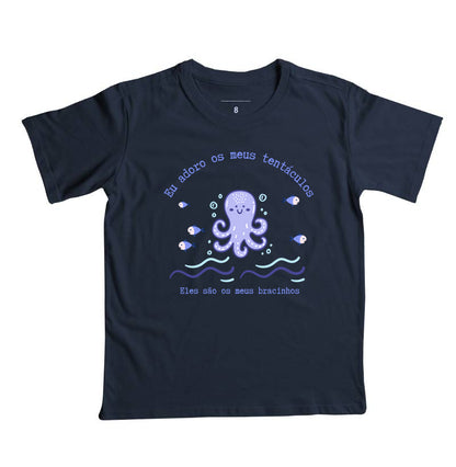 Camiseta Eu adoro os meus Tentáculos