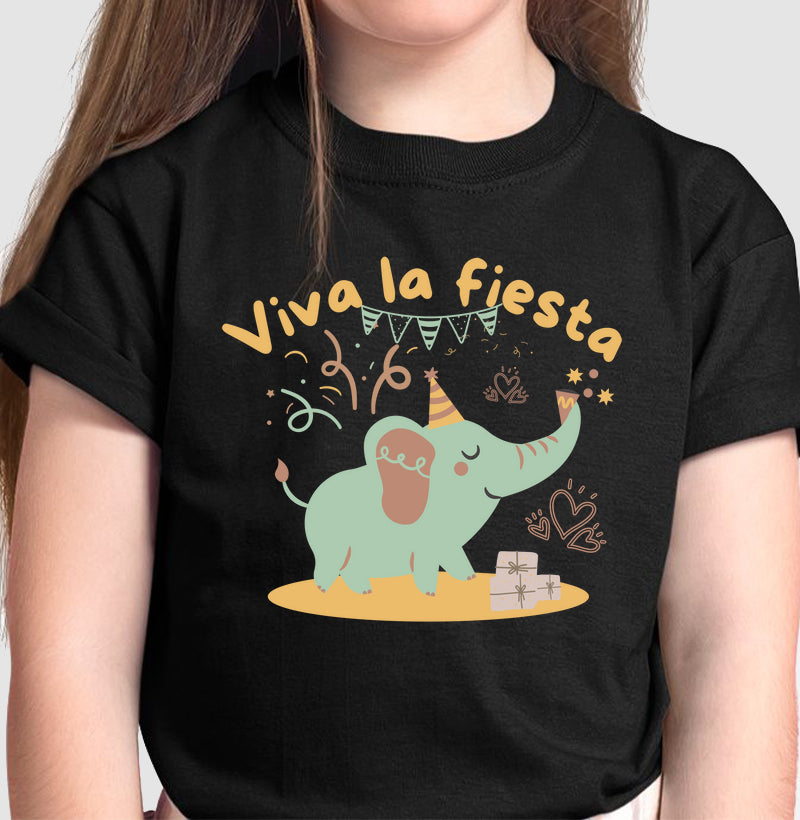 Camiseta Elefante Festivo