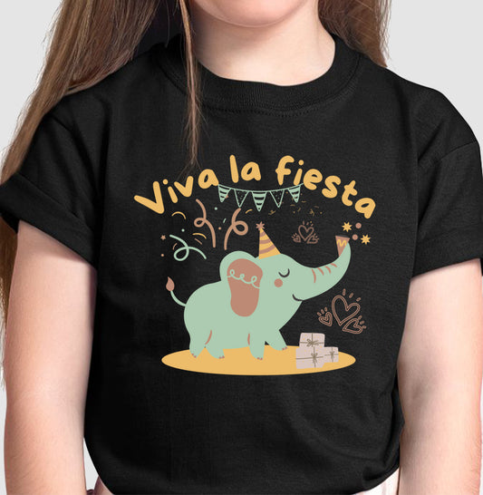 Camiseta Elefante Festivo