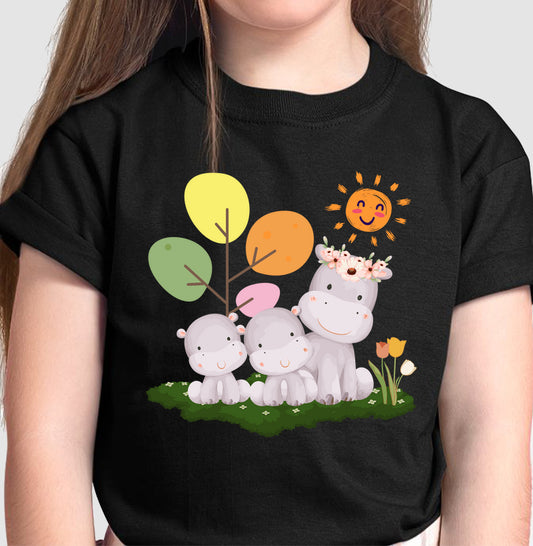 Camiseta Família ao Sol