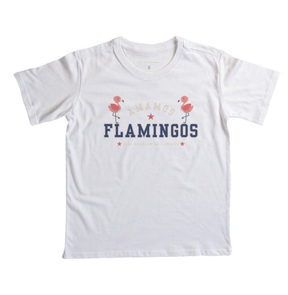 Camiseta Amamos Flamingos