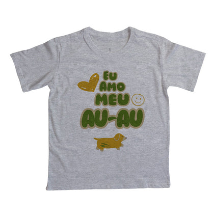 Camiseta Eu amo meu au-au