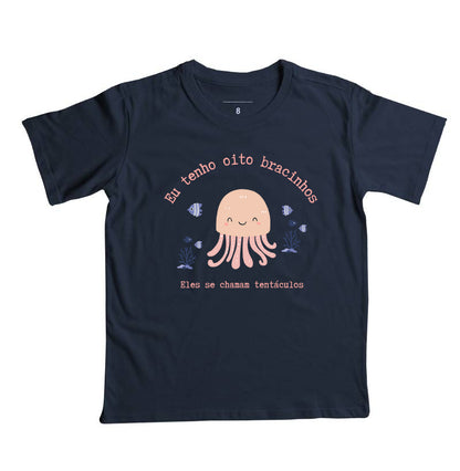 Camiseta Eu tenho oito bracinhos