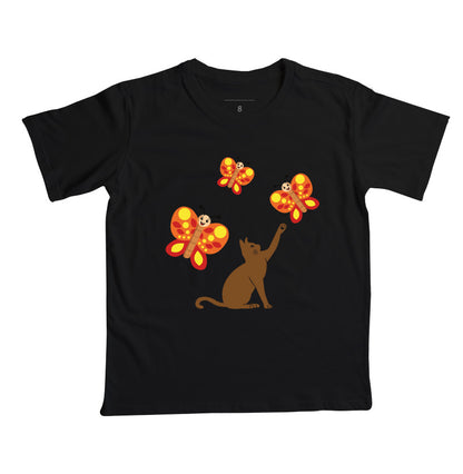 Camiseta Brincando com o gatinho