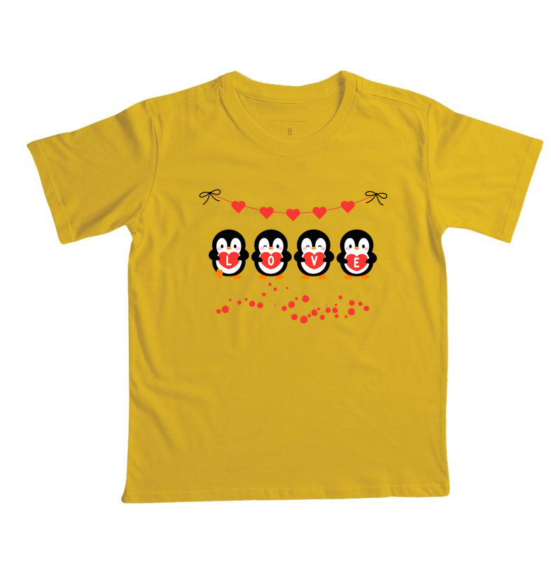 Camiseta Pinguins Amorosos