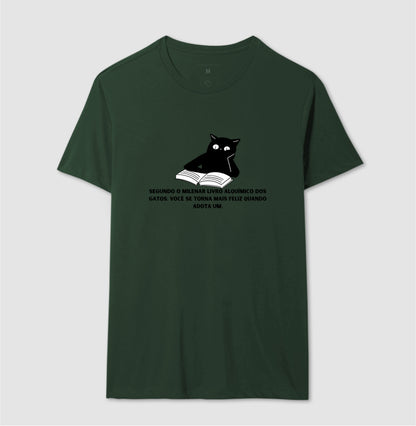 Camiseta O Livro Alquímico dos Gatos