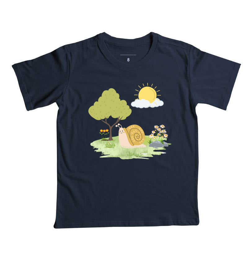 Camiseta Caracol feliz