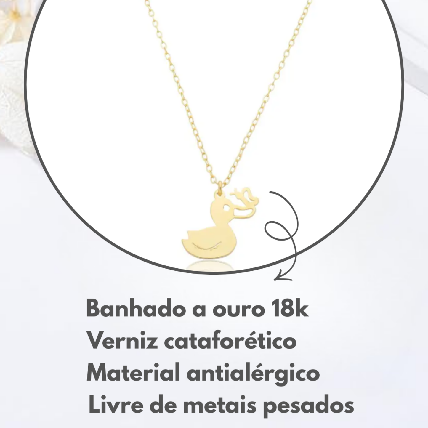 Colar Infantil Bons Amigos