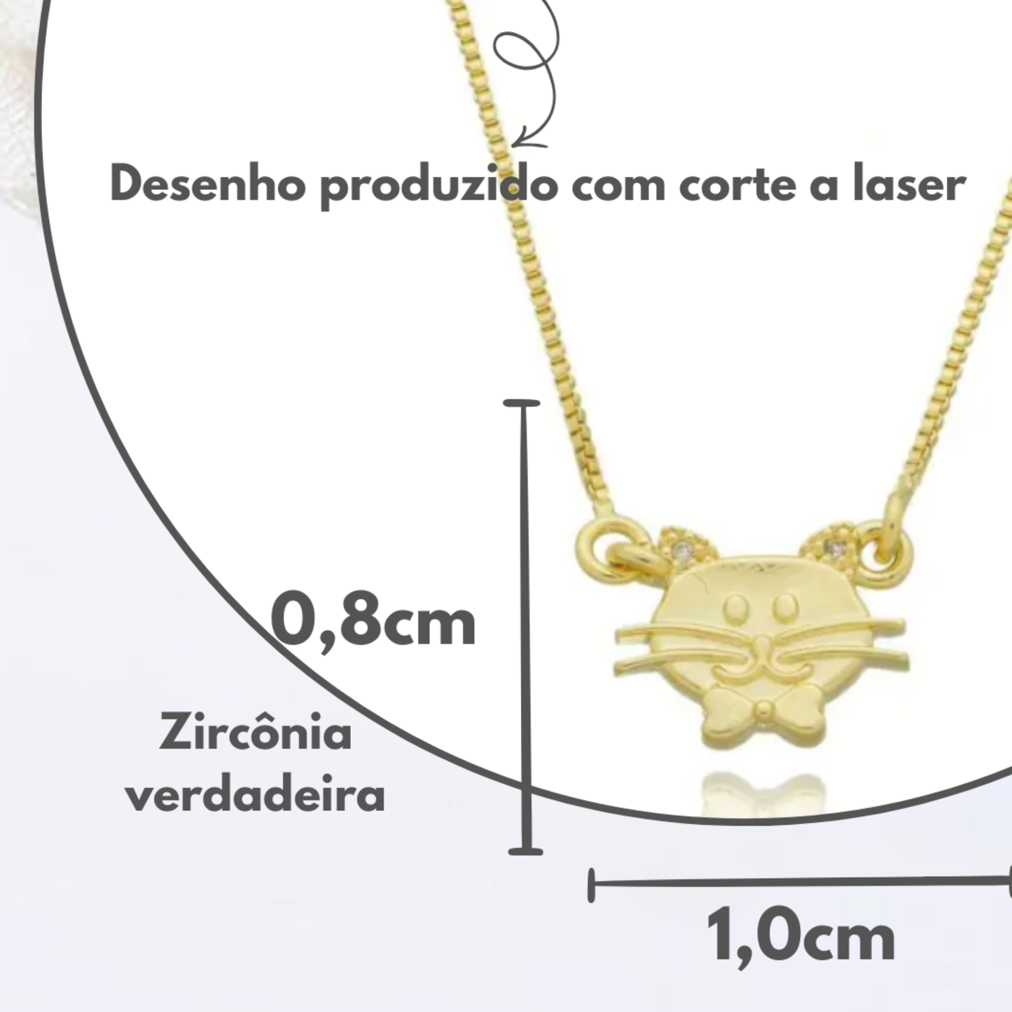 Colar Infantil Vem Sonhar Comigo