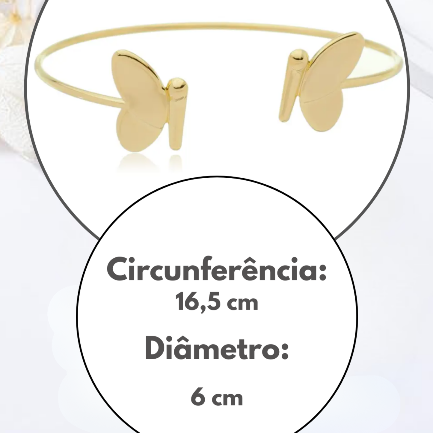 Bracelete Adulto Borboleta