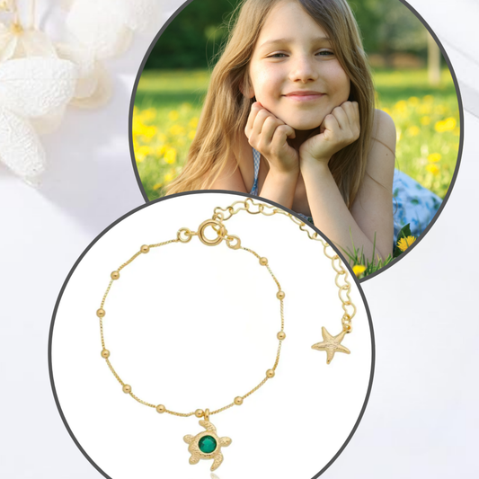 Pulseira Infantil Tartaruga