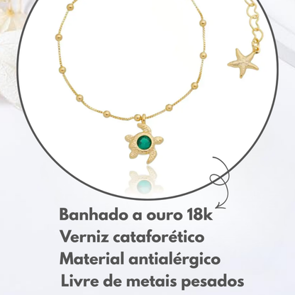 Pulseira Infantil Tartaruga