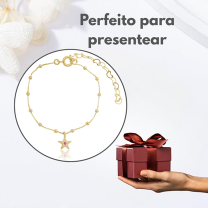 Pulseira Infantil Estrelinha do Mar