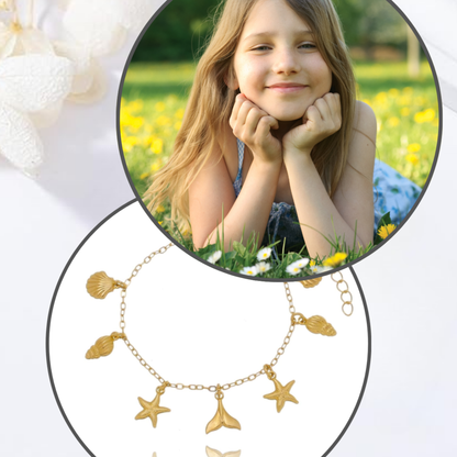 Pulseira Infantil Bichos do Mar