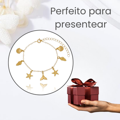 Pulseira Infantil Bichos do Mar