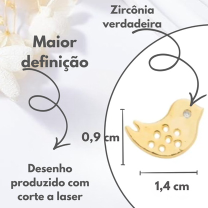 Brincos Pássaro