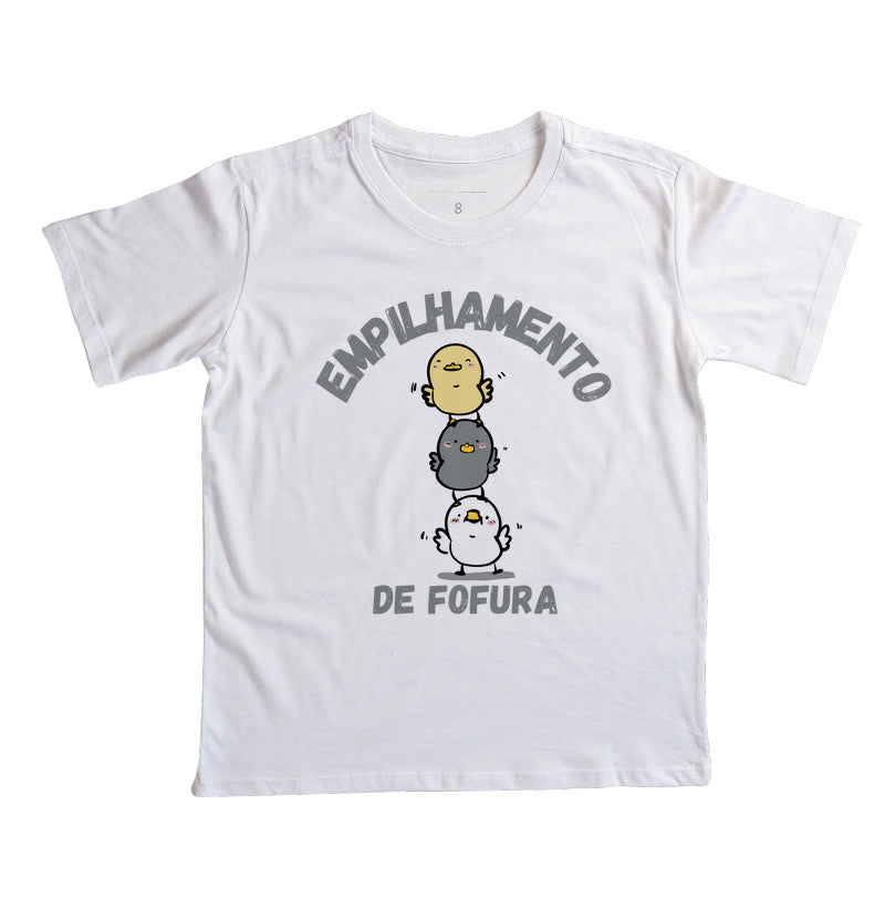 Camiseta Empilhamento de Fofura