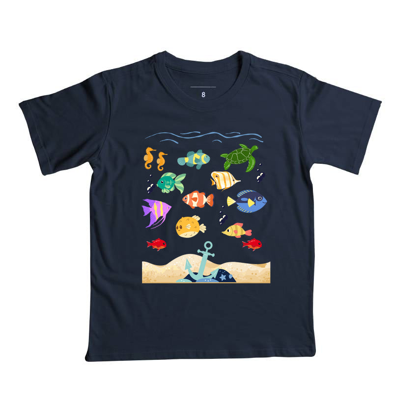 Camiseta Fundo do mar