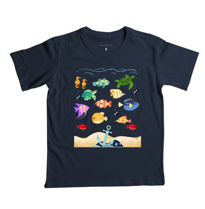 Camiseta Fundo do mar