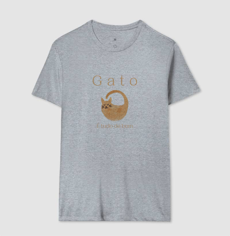 Camiseta Gato é Bom Demais