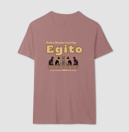 Camiseta Gatos Amados no Egito