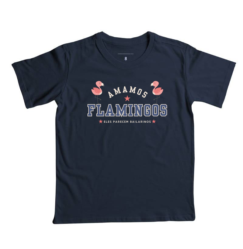 Camiseta Amamos Flamingos