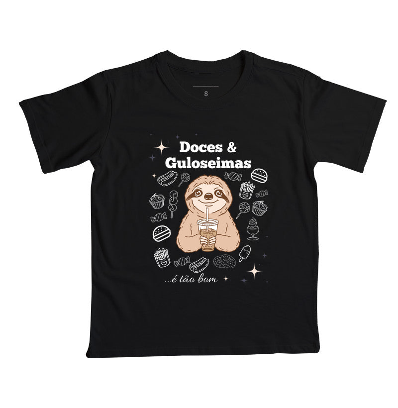 Camiseta Doces & guloseimas