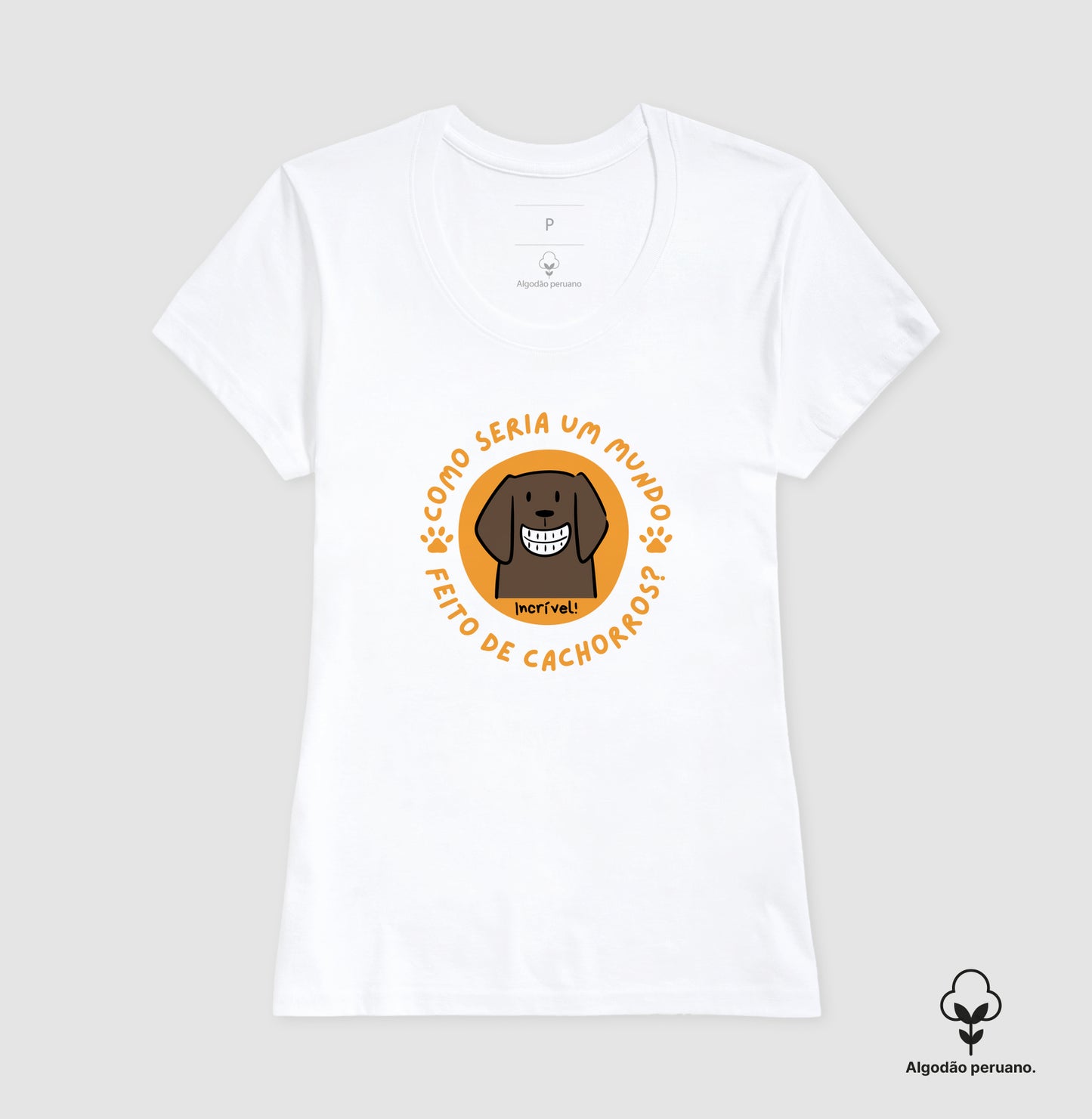 Camiseta Mundo Incrível