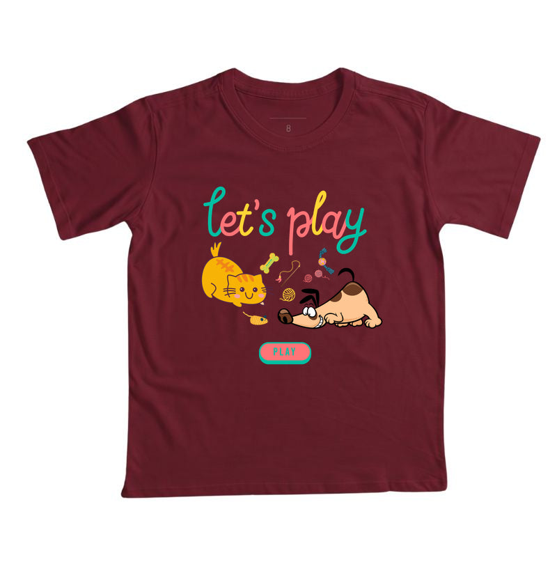 Camiseta Let's Play