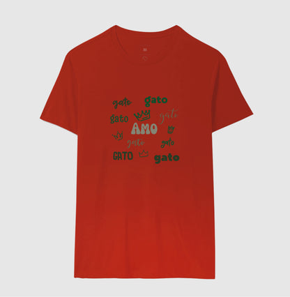 Camiseta Gato Rei