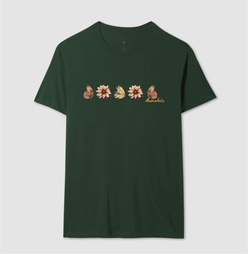 Camiseta Borboletas & Flores