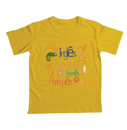Camiseta Línguas