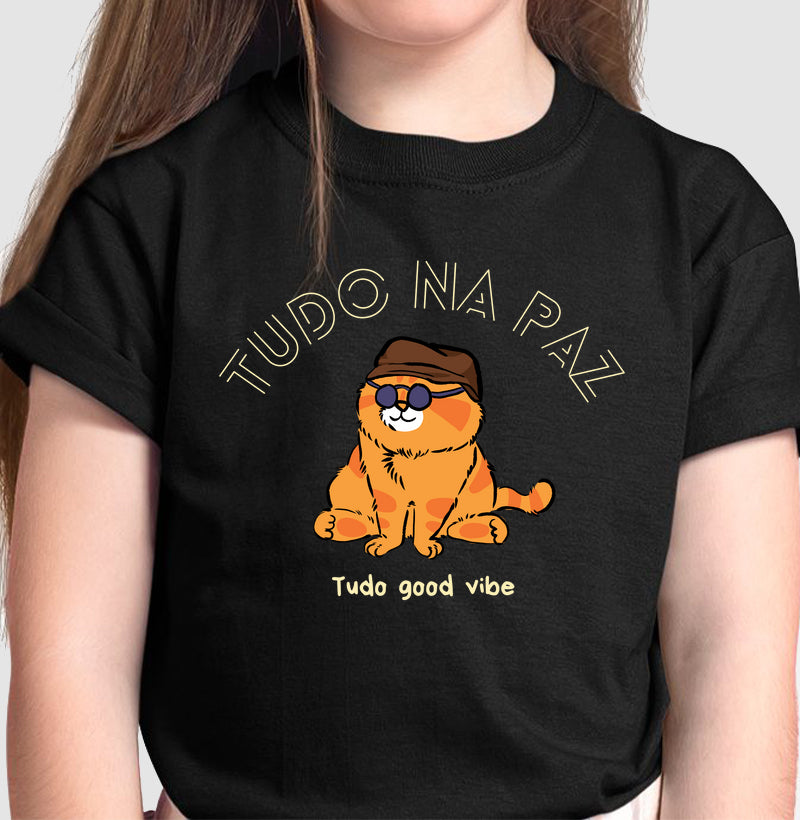 Camiseta Tudo na Paz