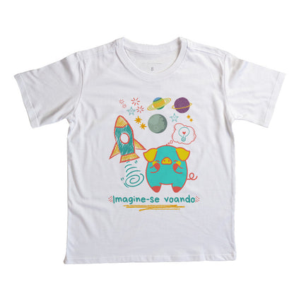 Camiseta Imagine-se Voando